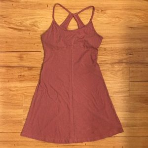 Coral and Grey Patagonia Sundress Size S